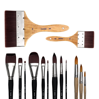 Lascaux brushes