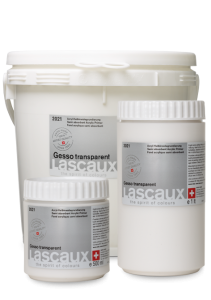 Lascaux Gesso transparent