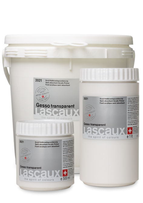 Lascaux Gesso transparent