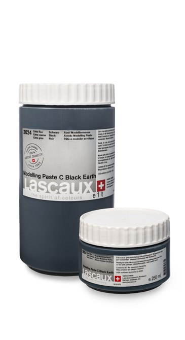 Lascaux Modelling Paste C Black Earth